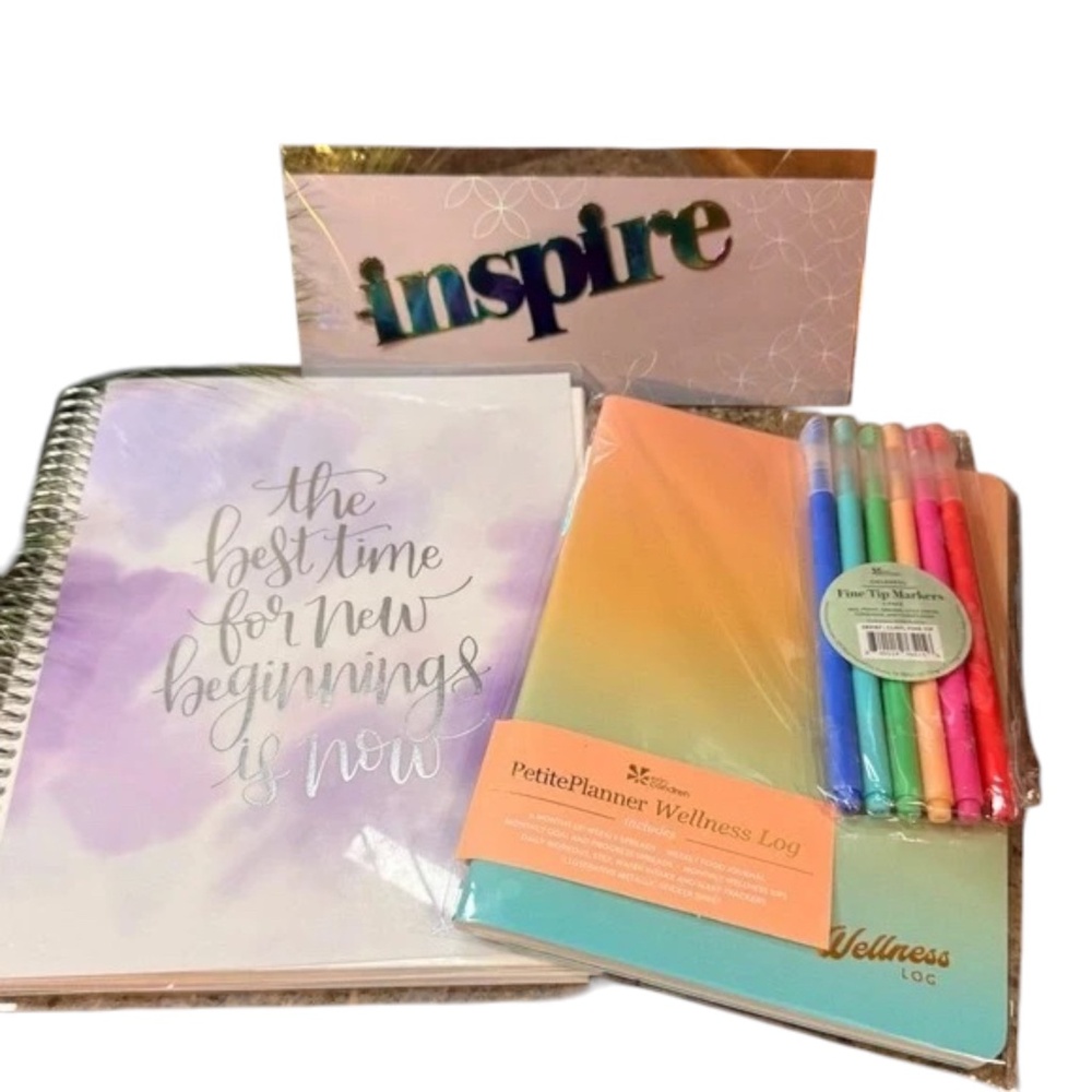 ✨ Erin Condren Journal & Wellness Bundle ✨